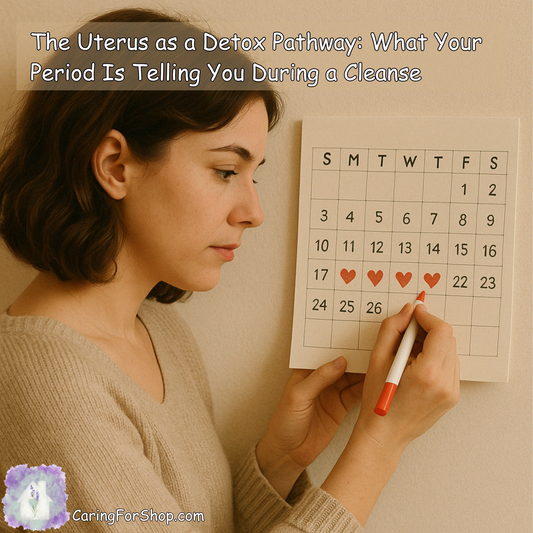 The Uterus as a Detox Pathway: What Your Period Is Telling You During a Cleanse