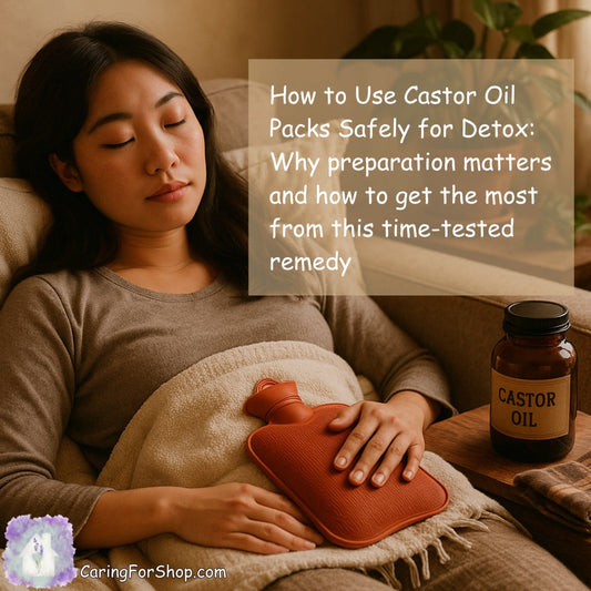 How to Use Castor Oil Packs Safely for Detox - Why preparation matters and how to get the most from this time-tested remedy