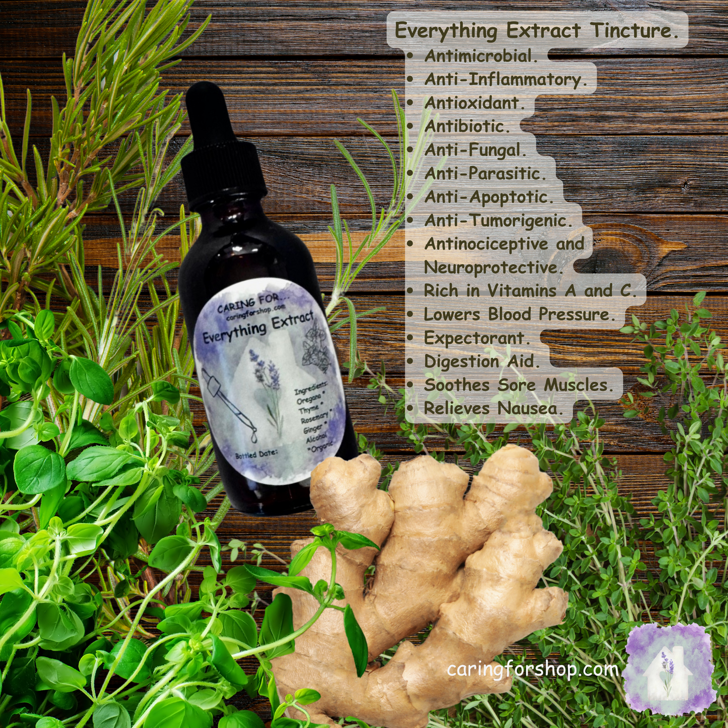 Everything Extract | 2oz | Immune Support | Antibiotic Properties
