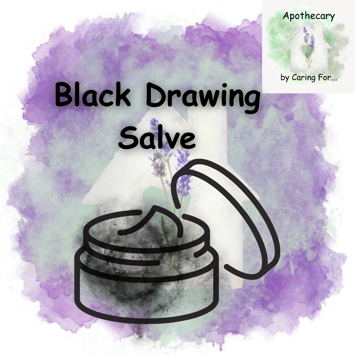 Black Drawing Salve | Salve | B1G1-25%off | Apothecary by Caring For...
