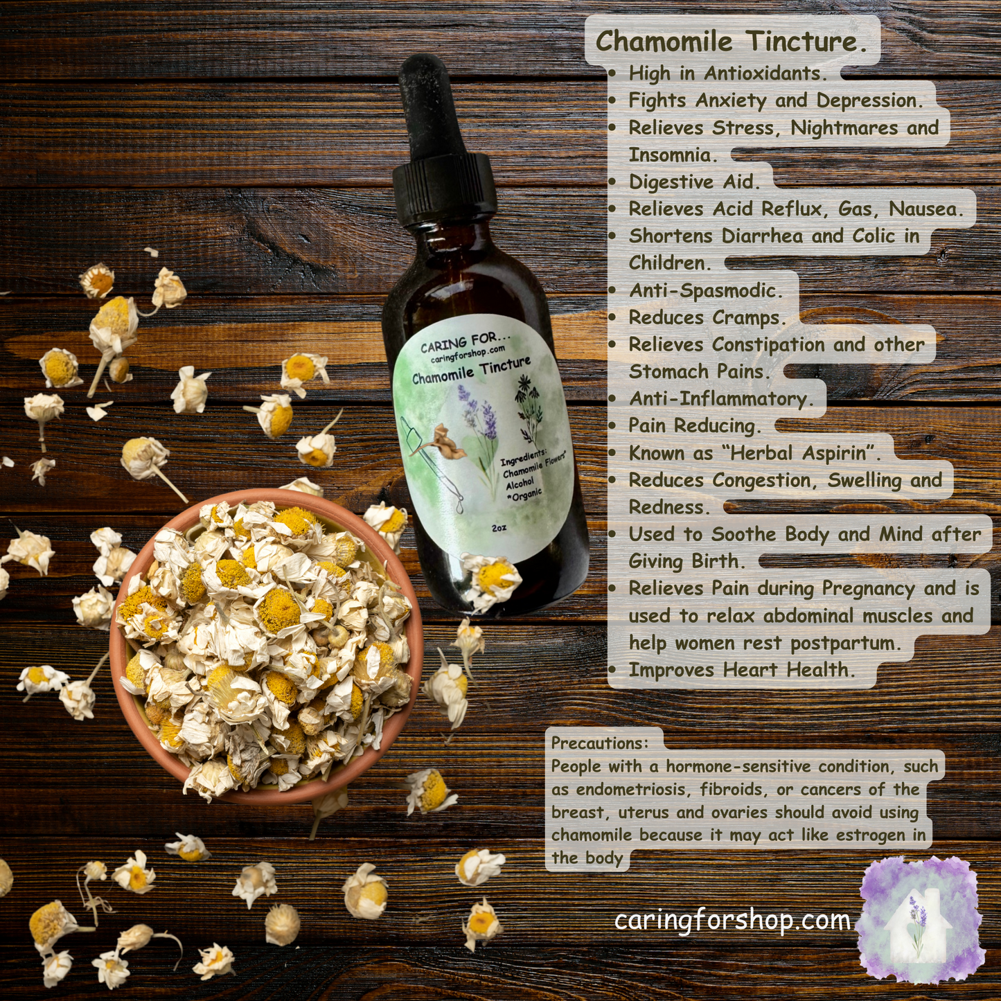 Chamomile Tincture | 2oz