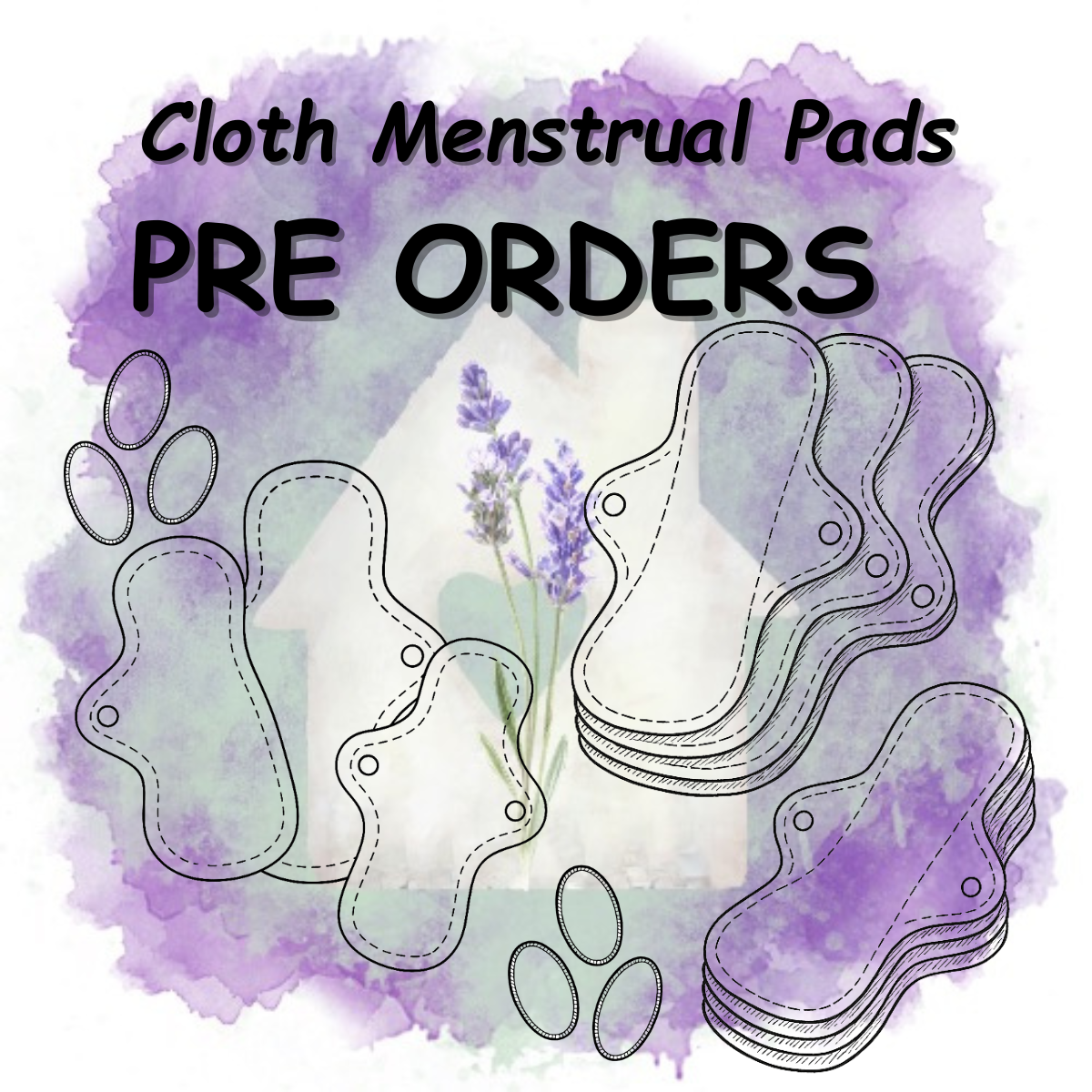 PRE ORDER | Cloth Menstrual Pads
