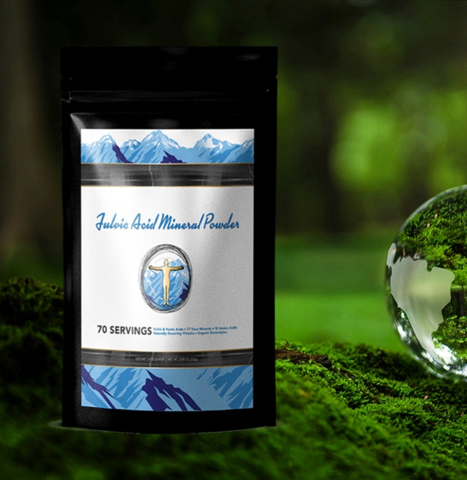 Fulvid Acid Mineral Powder | Essential Biominerals | .89oz | Heart & Body Naturals | Retail
