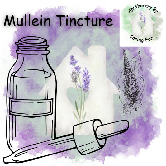 Mullein Tincture | 2oz | Lung Health | Pain Reliever | Apothecary by Caring For...