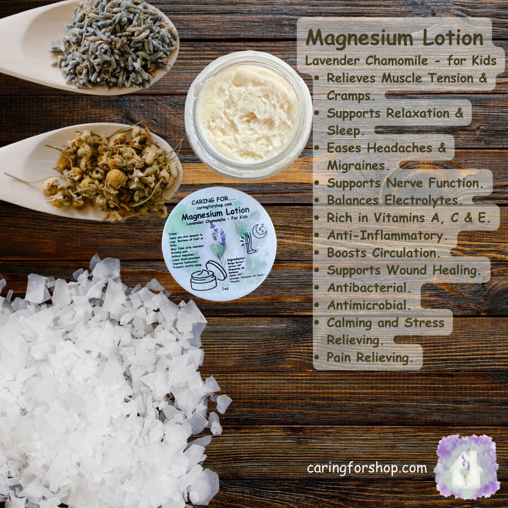 Magnesium Lotion | 1 oz | B1G1-25%off | Check Listing for Options