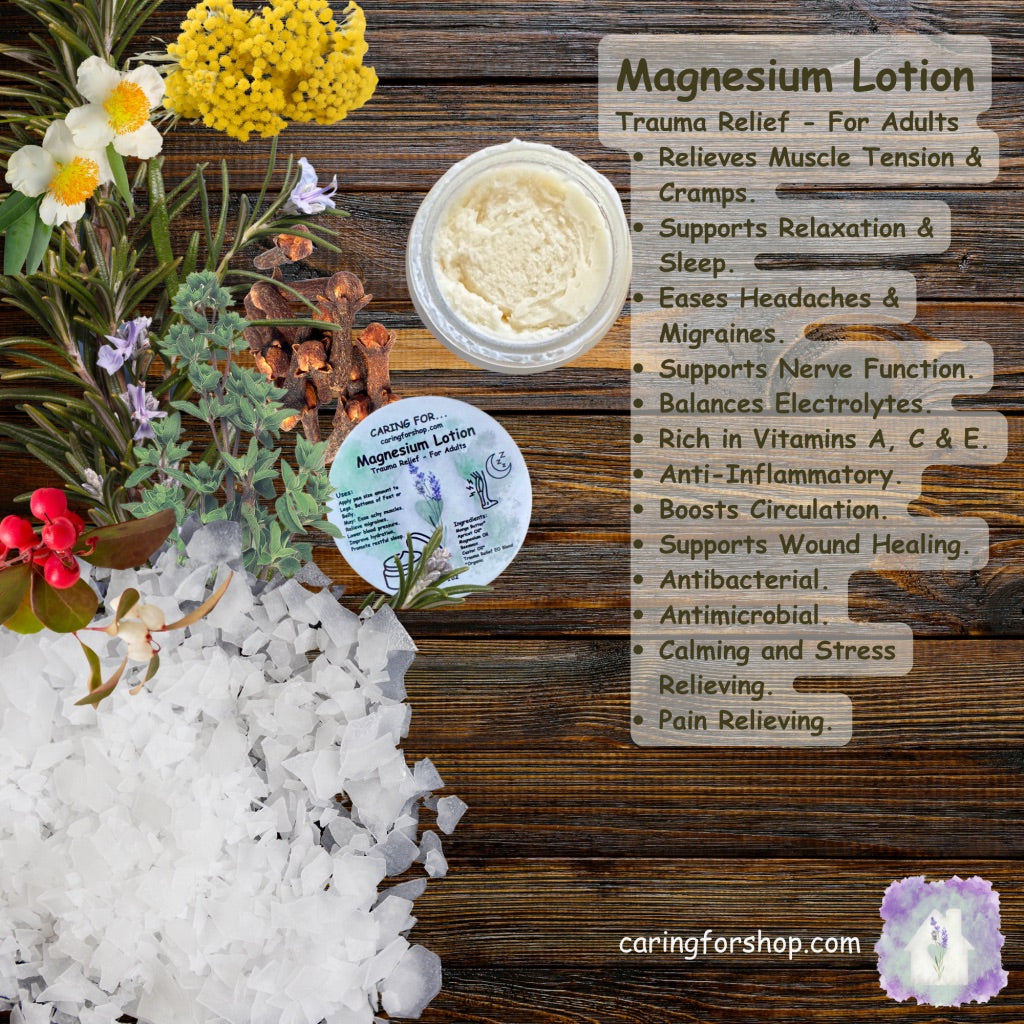Magnesium Lotion | 1 oz | B1G1-25%off | Check Listing for Options