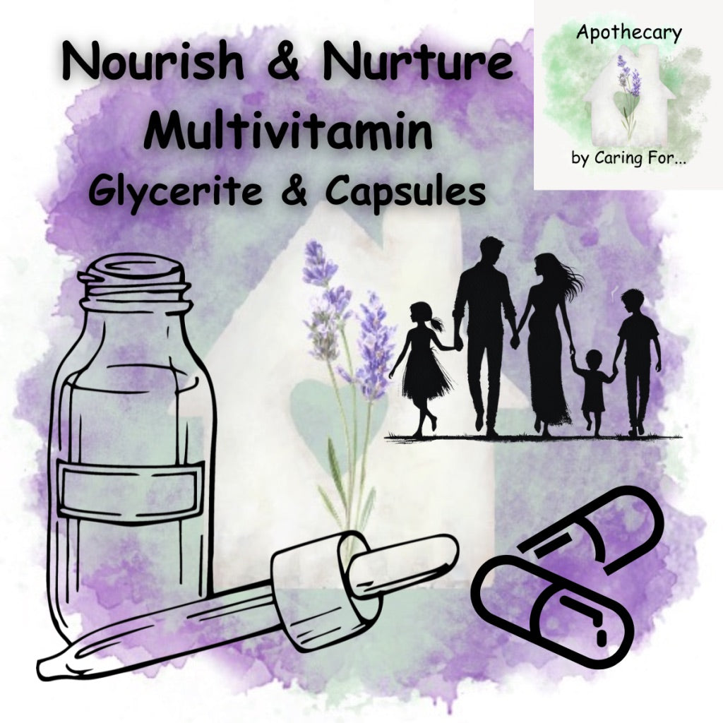 Nourish & Nurture Multivitamin | Herbal Multivitamin | Capsules | Liquid Drops