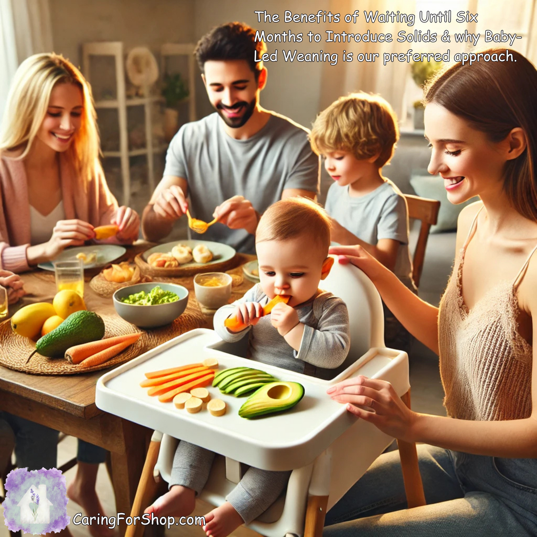 Waiting until baby is ready. Starting Solid Foods with Baby Led Weaning(BLW)