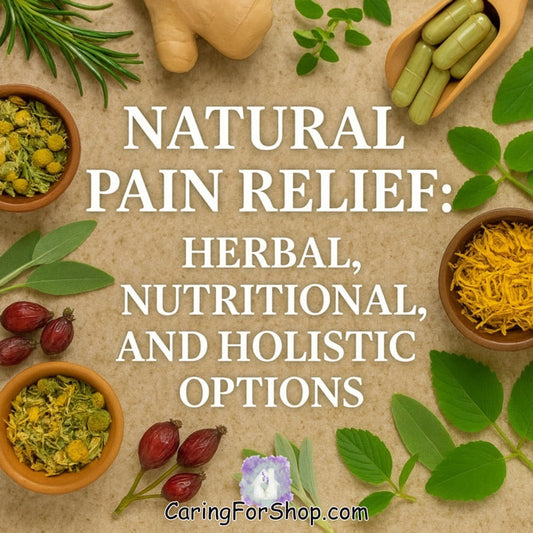 Natural Pain Relief: Herbal, Nutritional, and Holistic Options | A Companion to “Tylenol vs Ibuprofen vs Aleve vs Aspirin: All bad. But different kinds of bad. A holistic perspective”