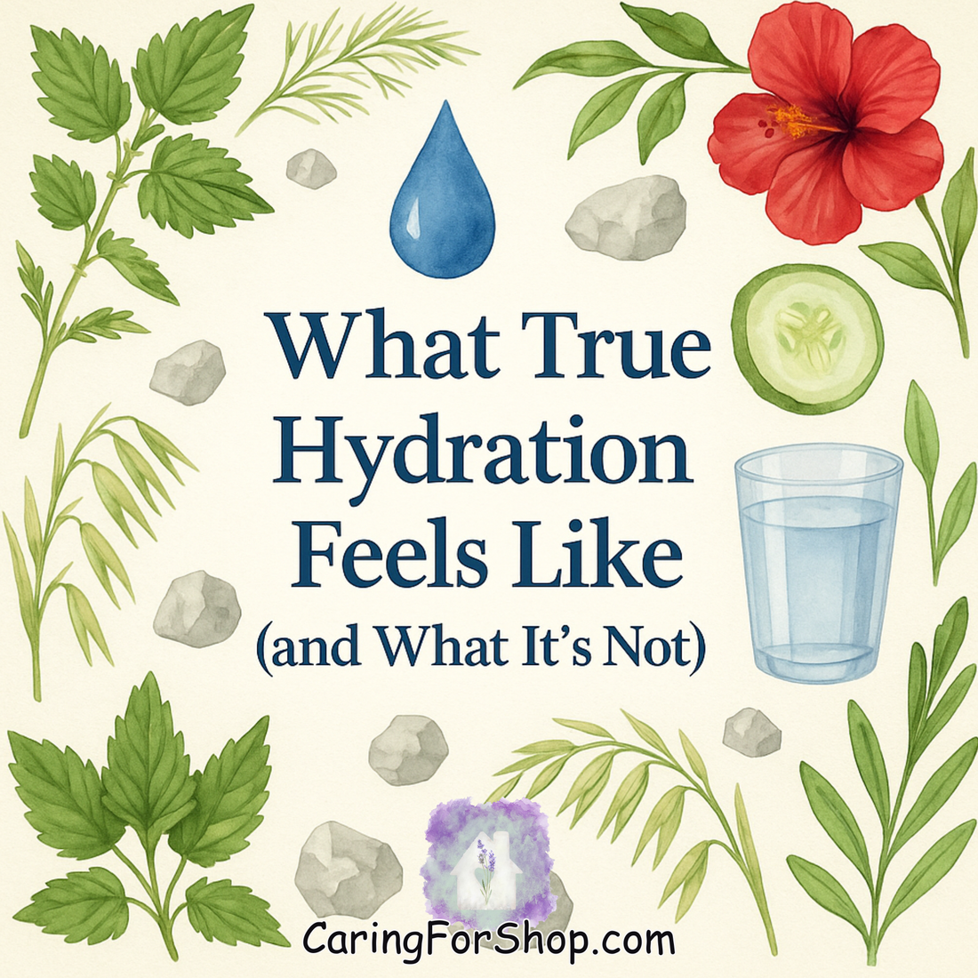 What True Hydration Feels Like  (and What It’s Not)