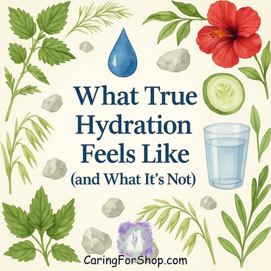 What True Hydration Feels Like  (and What It’s Not)