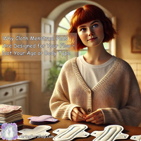 Why Cloth Menstrual Pads Are Designed for Your Flow – Not Your Age or Body Type