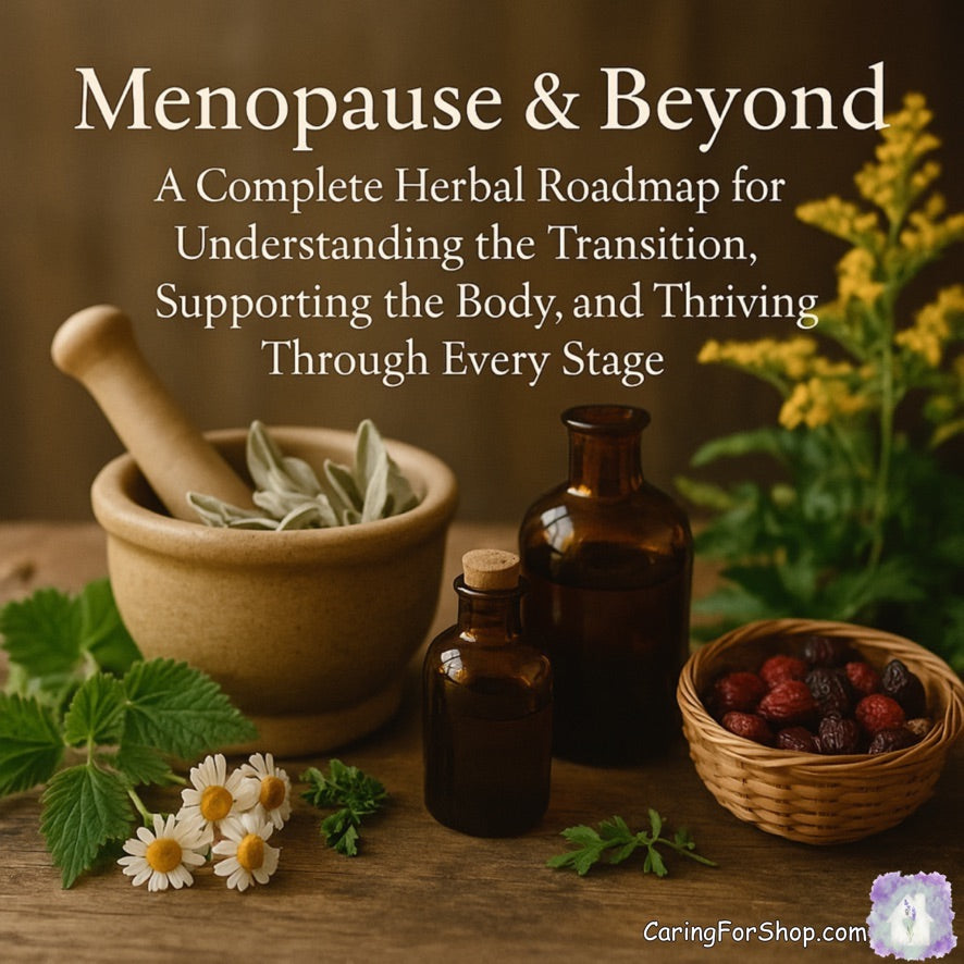 Menopause & Beyond: A Complete Herbal Roadmap for Understanding the Transition, Supporting the Body, and Thriving Through Every Stage