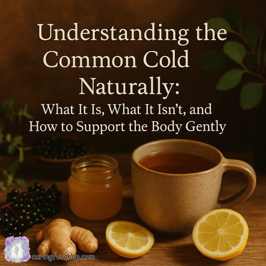 Understanding the Common Cold Naturally: What It Is, What It Isn’t, and How to Support the Body Gently