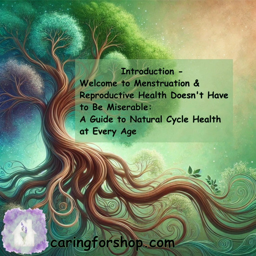 Introduction -  Welcome to Menstruation & Reproductive Health Doesn't Have to Be Miserable:  A Guide to Natural Cycle Health at Every Age