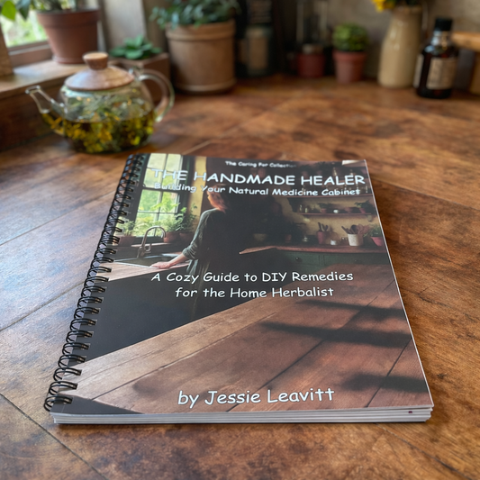 The Handmade Healer | DIY Herbal Remedy Book by Caring For