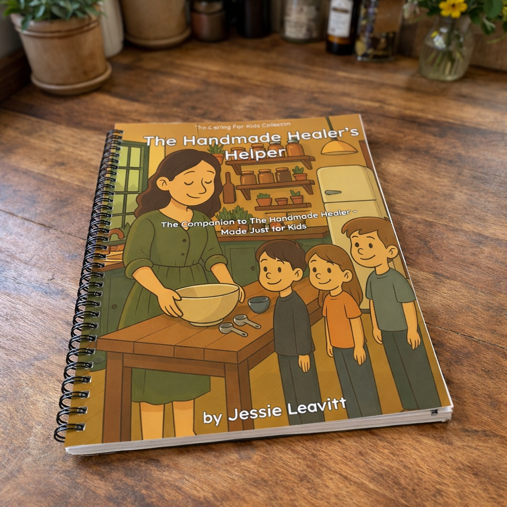 The Handmade Healer's Helper | DIY Herbal Remedy Book for Kids by Caring For