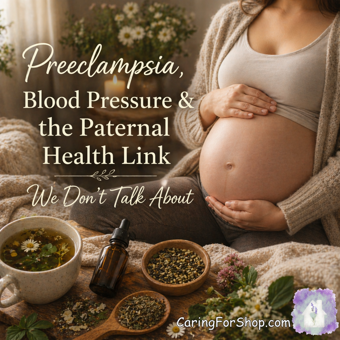 🌿 Preeclampsia, Blood Pressure & the Paternal Health Link We Don’t Talk About