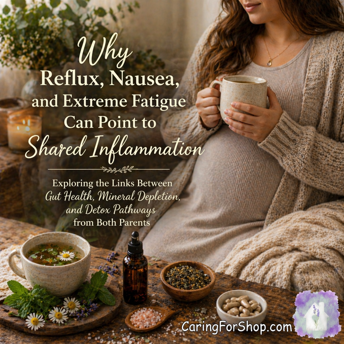 Why Reflux, Nausea, and Extreme Fatigue Can Point to Shared Inflammation