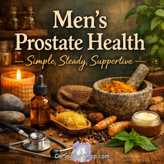 Men’s Prostate Health – Natural, Steady Support for Inflammation, Hormones & Urinary Flow