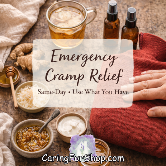 Emergency Cramp Relief (Same-Day, Use-What-You-Have Version)