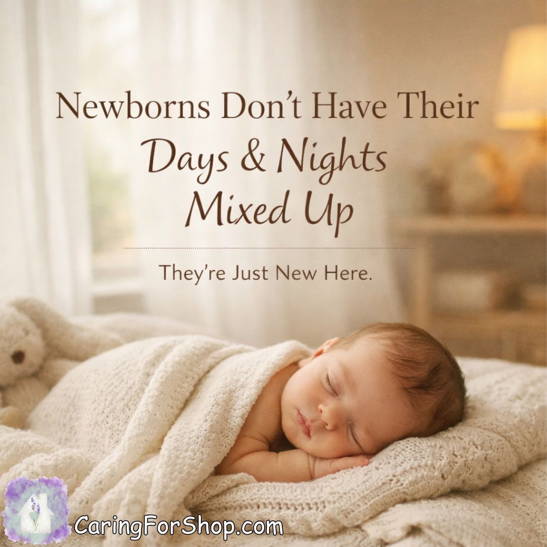 Newborns Don’t Have Their Days & Nights “Mixed Up” - They’re Just New Here
