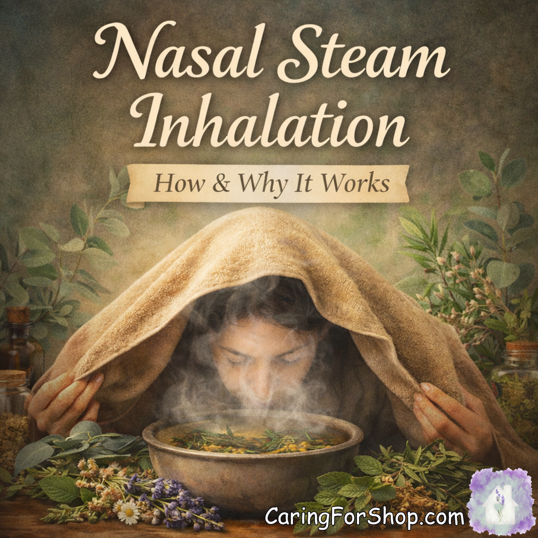 Nasal Steam Inhalation – How to Use Steam for Sinus & Respiratory Relief