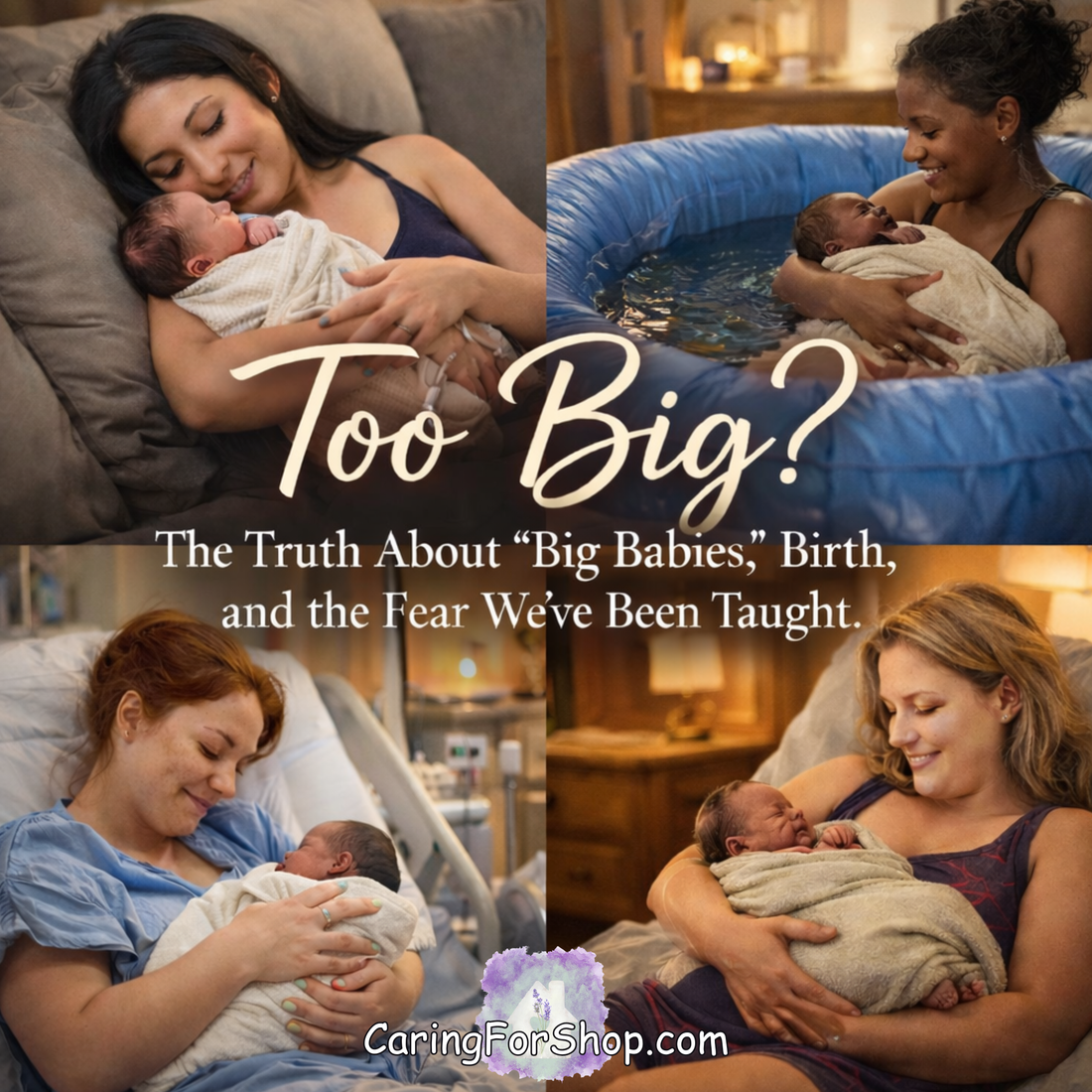 Too Big? The Truth About “Big Babies,” Birth, and the Fear We’ve Been Taught