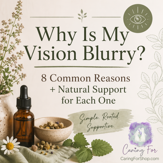 Why Is My Vision Blurry?  | 8 Common Reasons + Natural Support for Each One