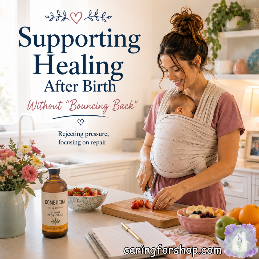 🌿 Supporting Healing After Birth Without "Bouncing Back"