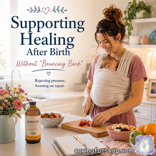 🌿 Supporting Healing After Birth Without "Bouncing Back"