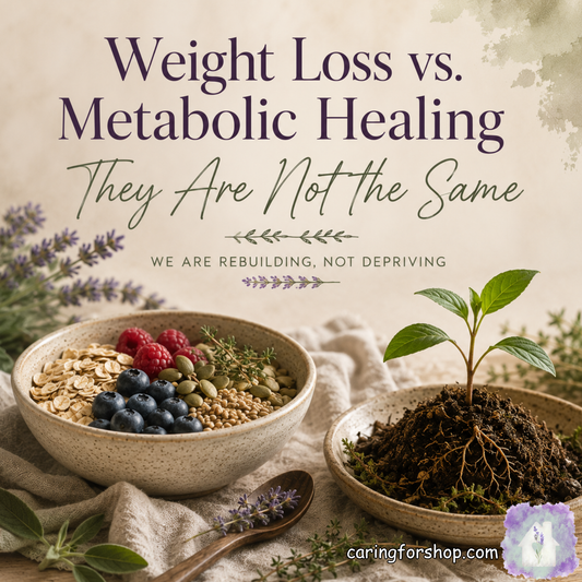 🌿 Weight Loss vs. Metabolic Healing: They Are Not the Same