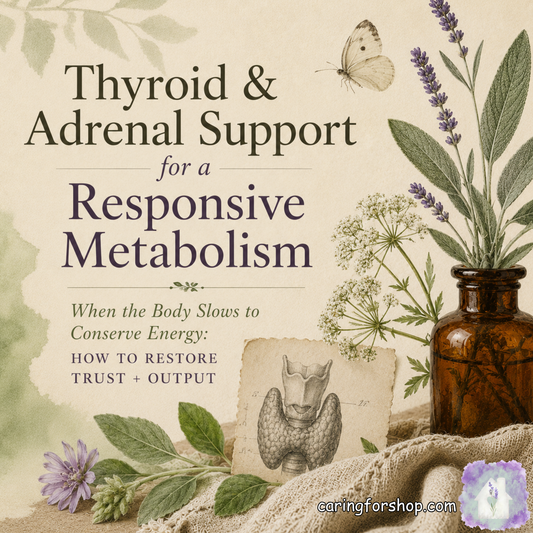 🌿 Thyroid & Adrenal Support for a Responsive Metabolism
