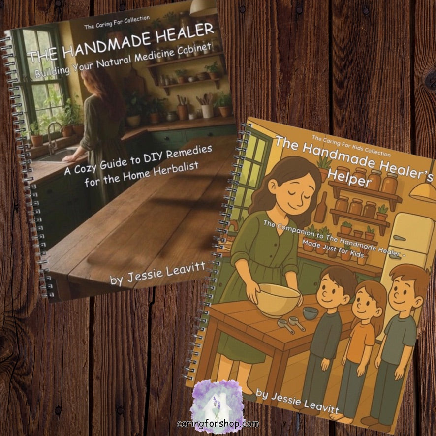 📗 The Handmade Healer + The Handmade Healer's Helper | A Cozy Herbal Book Set for Families &amp; Home Herbalists