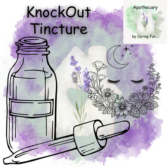 KnockOut Tincture | 1oz | Deep Herbal Sleep Support for Adults