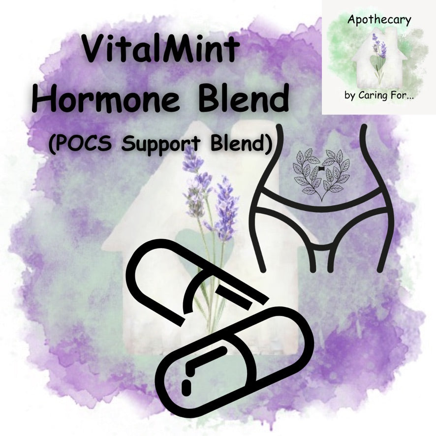 VitalMint Hormone Blend Capsules for PCOS Support, Hormone Balance & Insulin Support