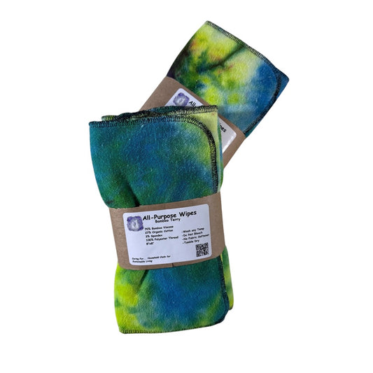 All-Purpose Cloth Wipes - Bamboo Terry | B1G1-25%off | Check Listing for Options