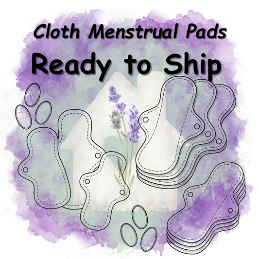 Cloth Menstrual Pad Collections | Ready to Ship | Check Listing for Options