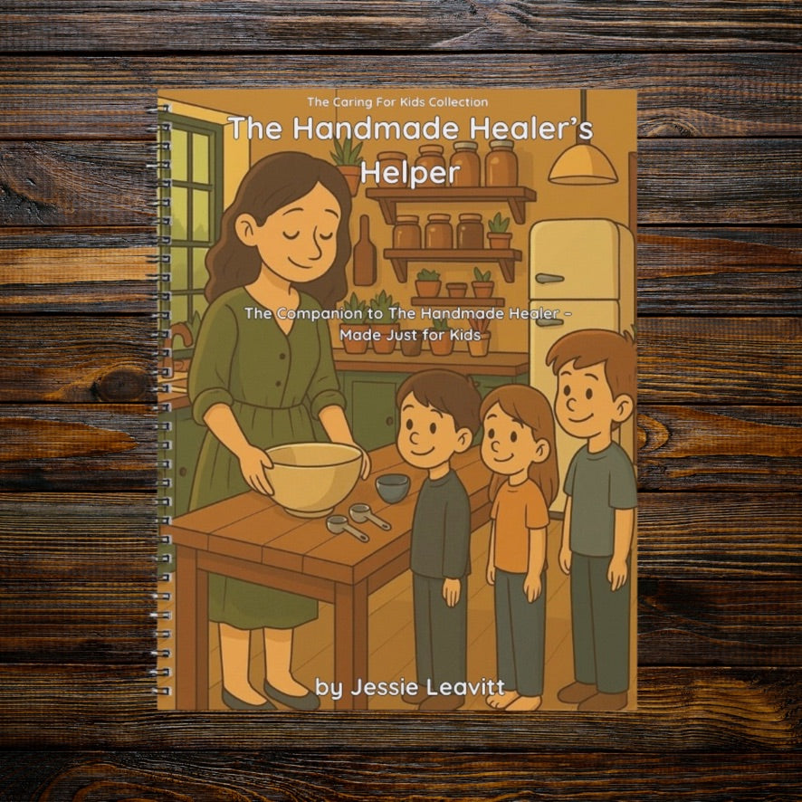 📗 The Handmade Healer + The Handmade Healer's Helper | A Cozy Herbal Book Set for Families &amp; Home Herbalists