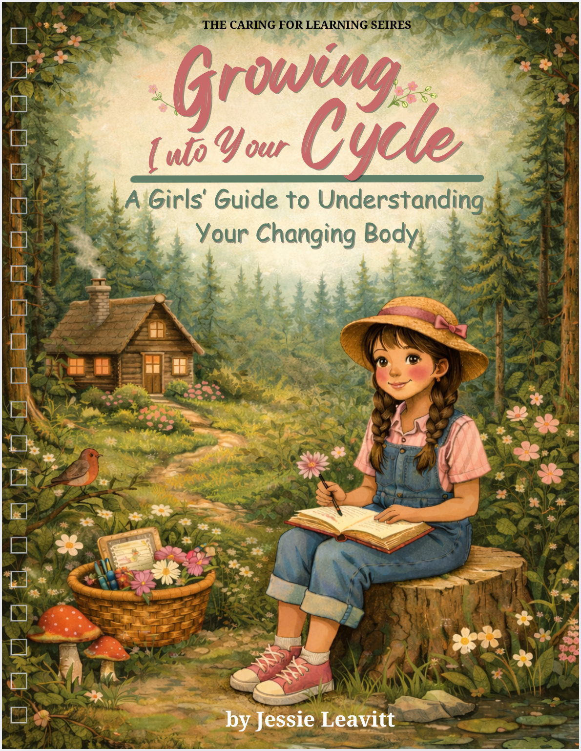 📗 Growing Into Your Cycle – Gentle Puberty Guide for Girls Ages 8–13 | (PRE ORDER)
