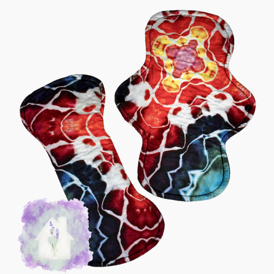 Heavy Flow | 12" | Wide | Check Listing for Print and Topper Options | Cloth Pads