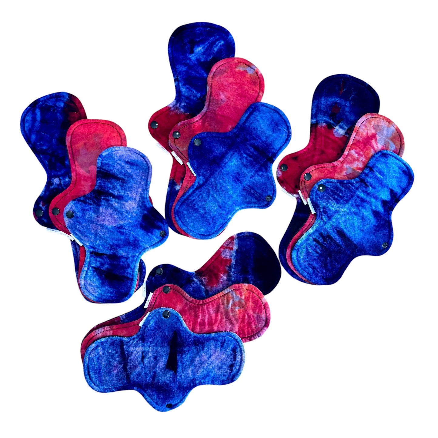 Special Cloth Pad Mini Bundle | Hand Dyed Reusable Cloth Menstrual Pads (3 Pad Bundle)