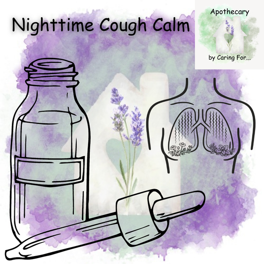 Nighttime Cough Calm Glycerite - Natural Cough Relief & Sleep Support for Kids and Adults