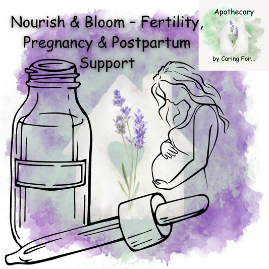 Nourish & Bloom – Fertility, Pregnancy & Postpartum Support Glycerite