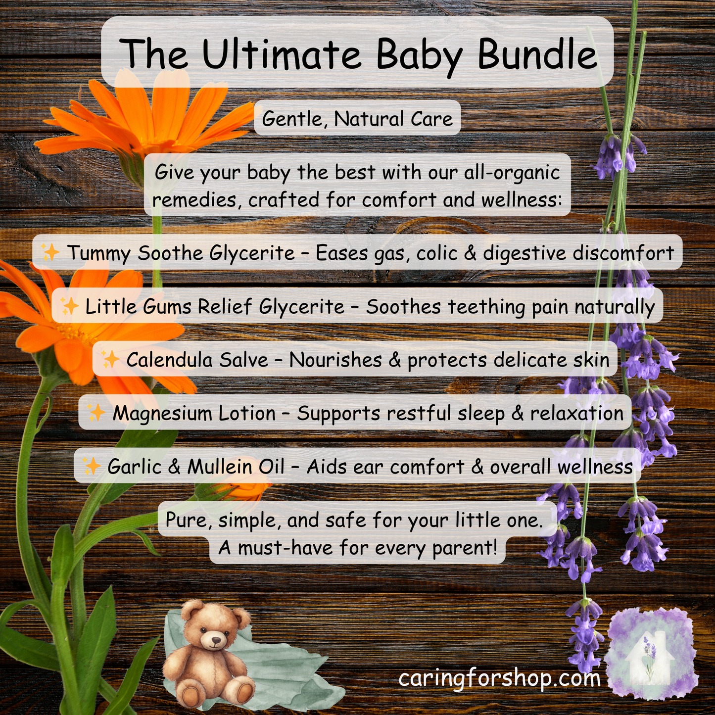 The Ultimate Baby Bundle | Full Size | M/B/T